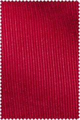 Red Baby Rib Cotton Silk