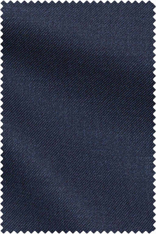 Dark Blue Melange Twill