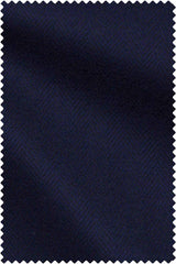 Navy Herringbone Knit