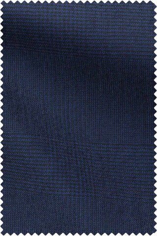 Navy Glencheck