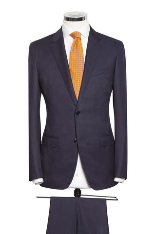 Midnight Blue Sharkskin