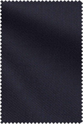 Midnight Blue Fine Structured Faux Uni