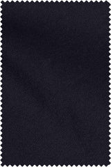 Midnight Blue Twill Washed Wool