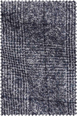 Blue Glencheck Baby Alpaca Cotton Bouclé