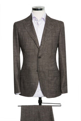 Mid Grey Glencheck