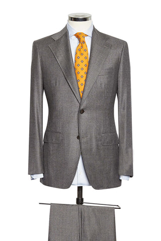 Mid Grey Glencheck