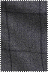 Mid Grey Sharkskin Black Windowpane