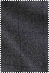 Dark Grey Saxony Soft Overcheck