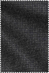 Dark Grey Houndstooth Soft Tweed