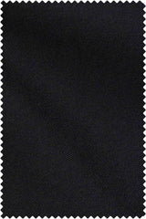 Black Twill Washed Wool