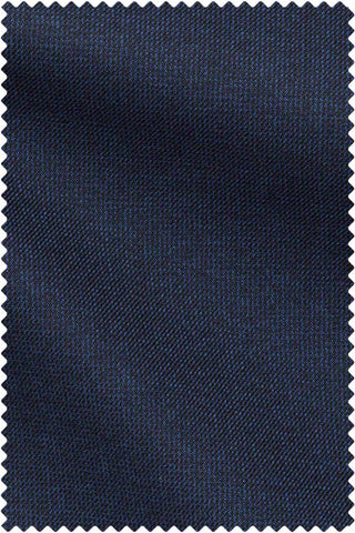 Navy Fine Houndstooth
