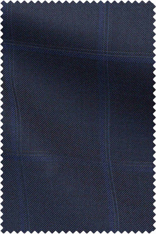 Dark Blue Sharkskin