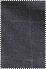 Dark Grey Sharkskin Light Grey Windowpane