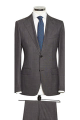 Anthracite Melange Glencheck