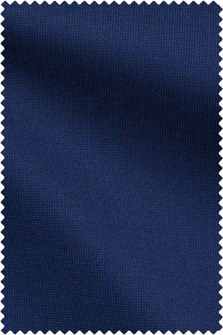 Bright Blue Faux Uni Stretch