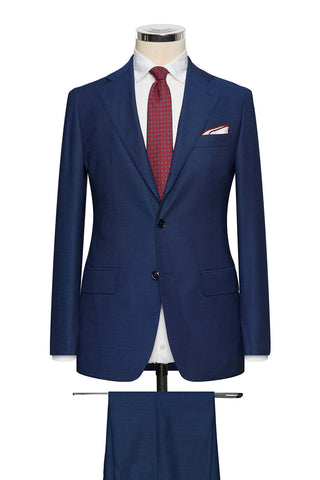 Navy Faux Uni Stretch