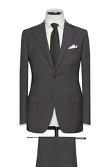 Grey Faux Uni Stretch