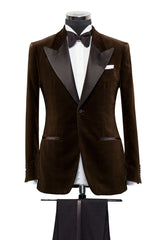 Dark Brown Velvet
