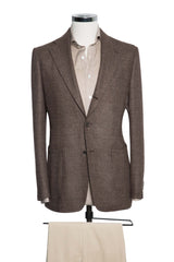 Mid Brown Faux Uni Soft Tweed