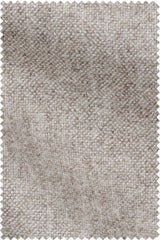 Beige Plain Weave Wool-Silk