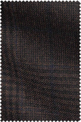 Dark Brown Glencheck Blue Windowpane