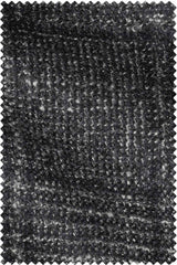 Dark Grey Glencheck Wool-Silk-Cashmere