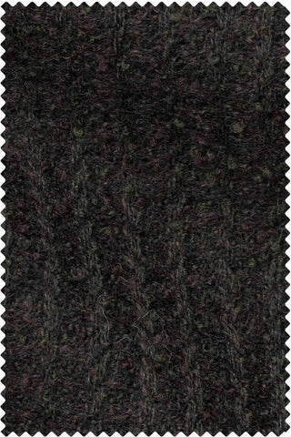 Green-Brown Structured Knit Look