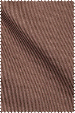 Mid Brown Plain Twill