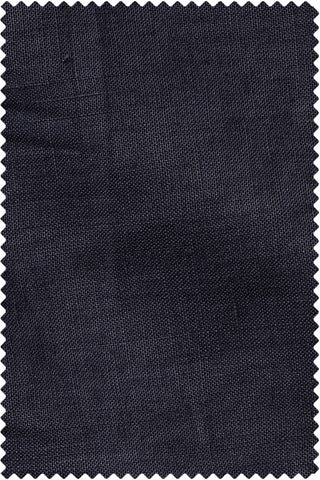 Dark Navy Linen