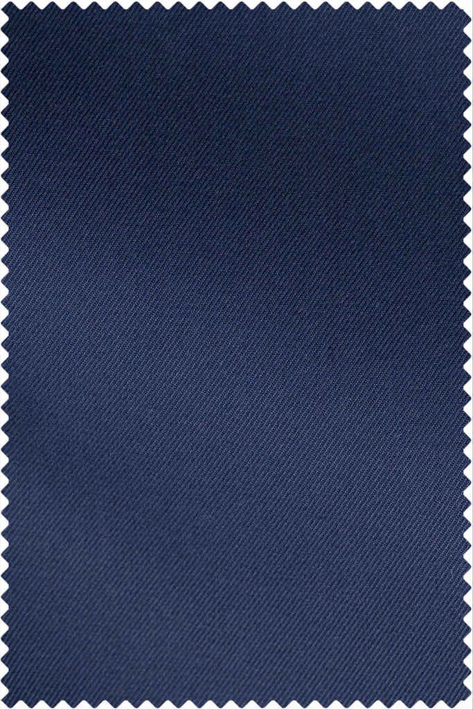 Mid Blue Plain Twill