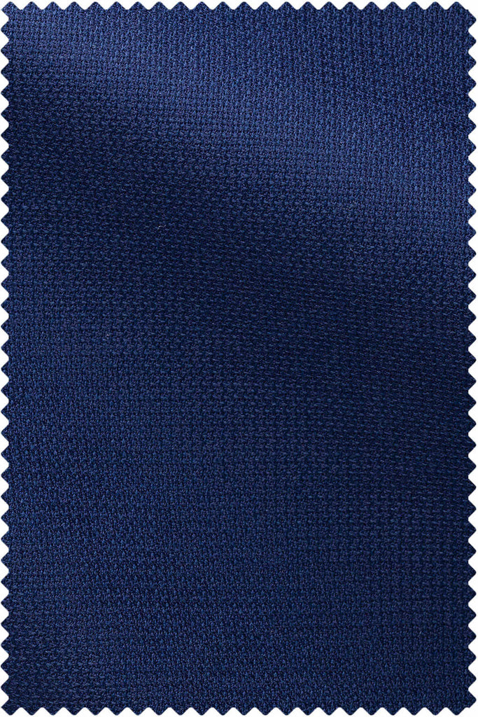 Mid Blue Open Weave Blazer