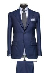 Midnight Blue Pin Dot