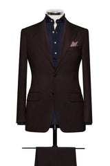 Black Brown  Twill