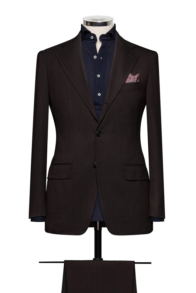 Chocolat Brown Sharkskin