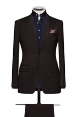 Chocolat Brown Sharkskin