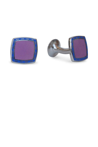 Codis Maya Diamond Stitch Cufflink Pink/Mid Blue