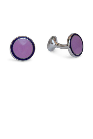 Codis Maya Flat Spot Cufflink Pink/Navy