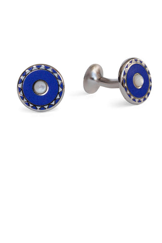 Codis Maya Stella Cufflink Mid Blue