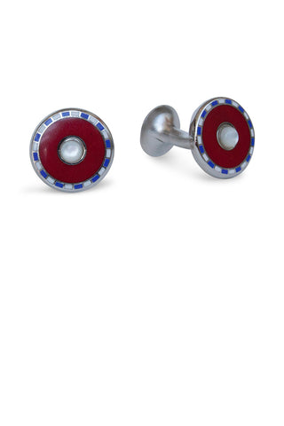 Codis Maya Roulette Cufflink Red