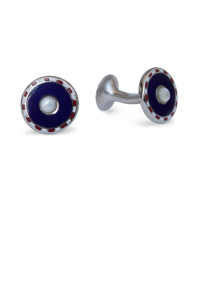 Codis Maya Roulette Cufflink Navy