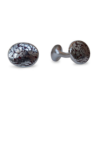 Codis Maya Bourbon Cufflink Wine