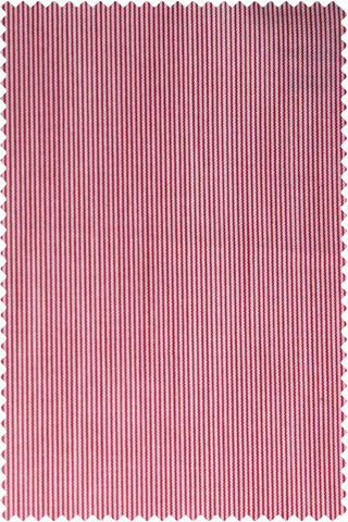 Poplin Hairline Red
