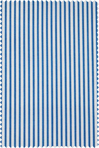 Poplin Stripe Azure