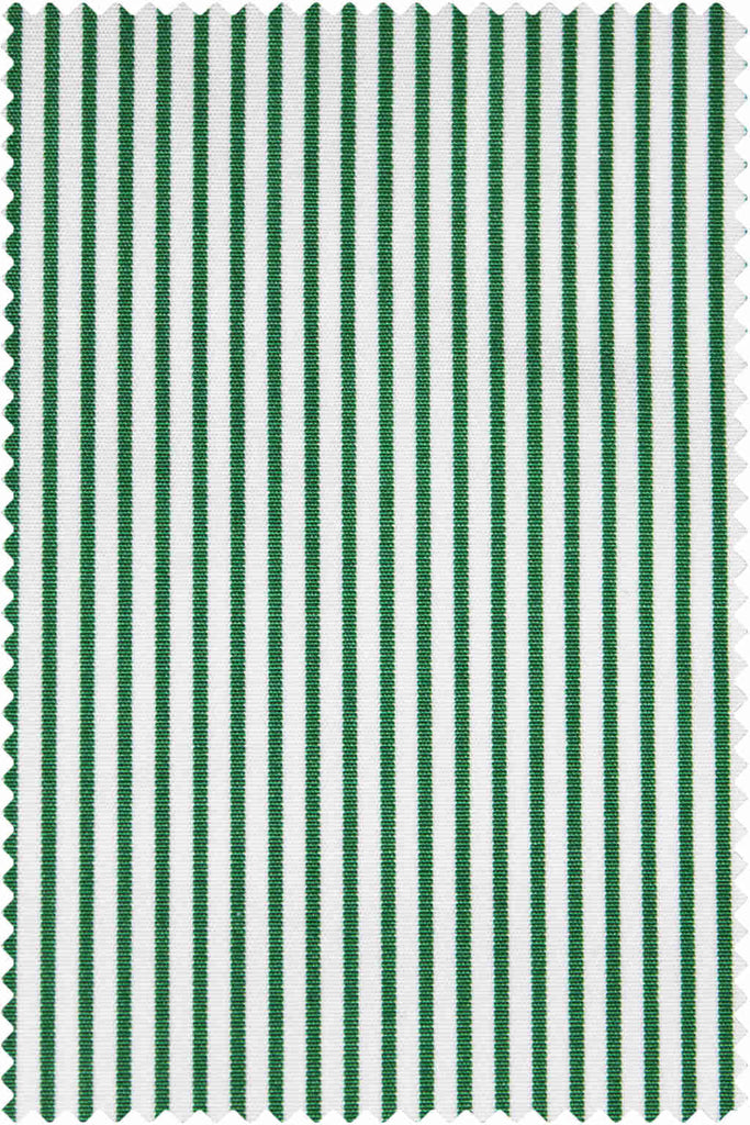 Poplin Stripe Green