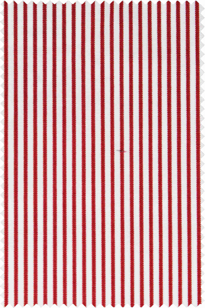 Poplin Stripe Red