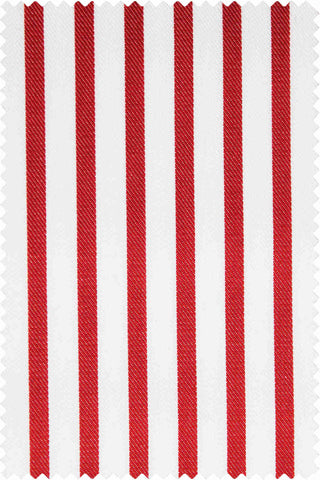Twill Stripe Red