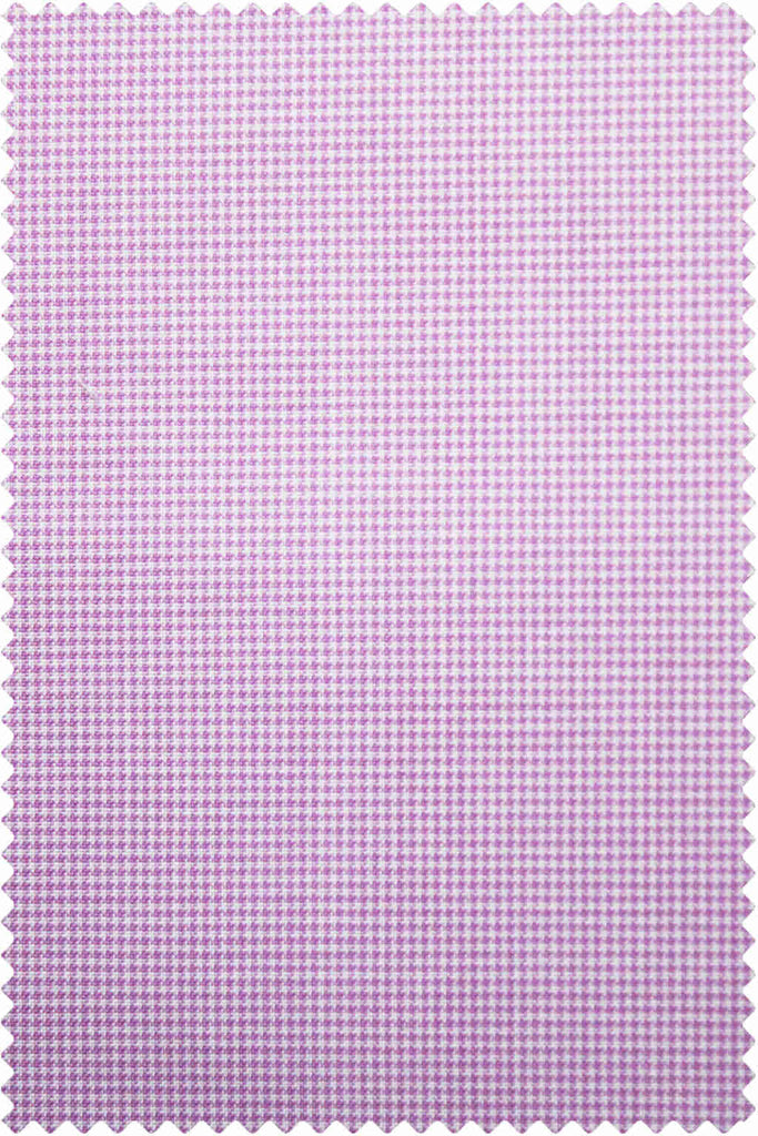 Poplin Pied de Poule Lilac