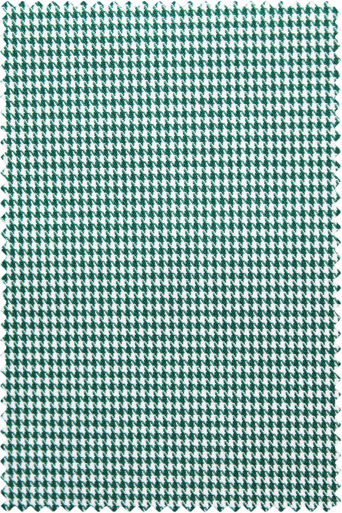 Twill Pied de Poule Green