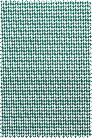 Twill Pied de Poule Green