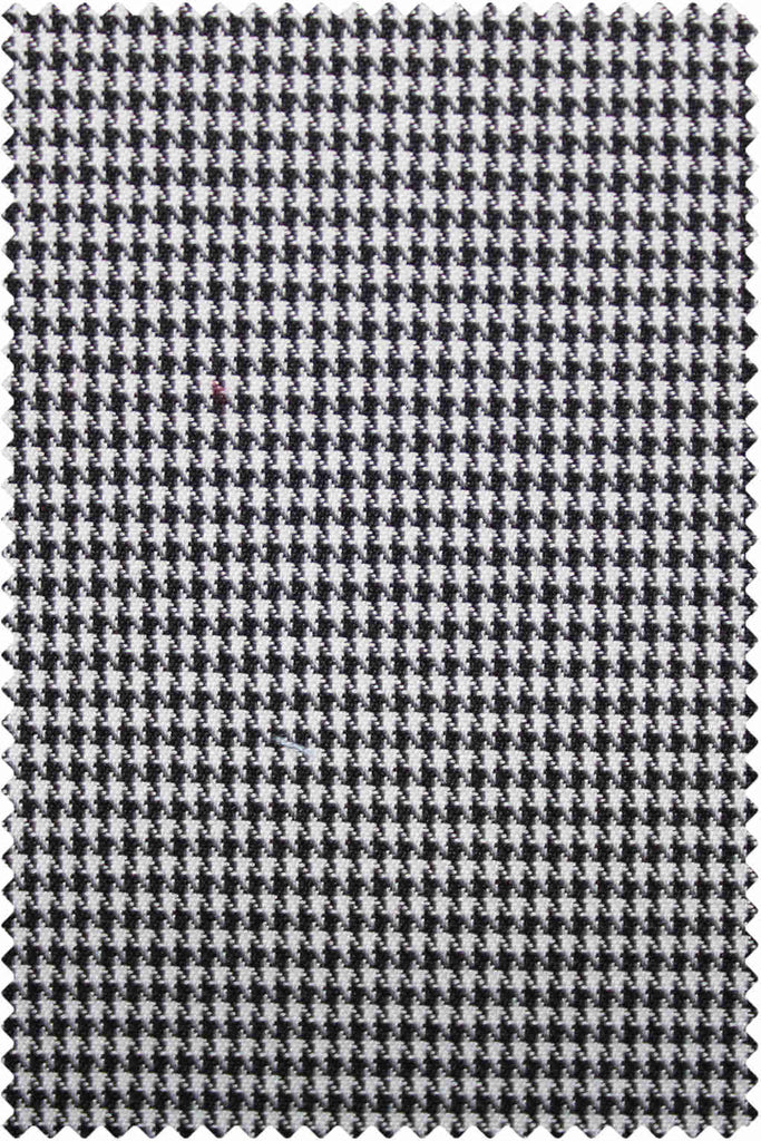 Twill Pied de Poule Black